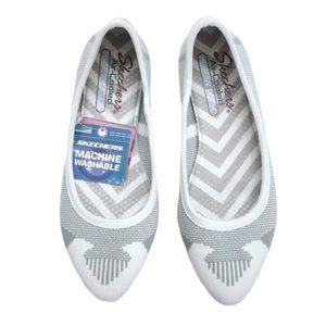 NWT Skechers Cleo Wham Slip On Ballet Shoes